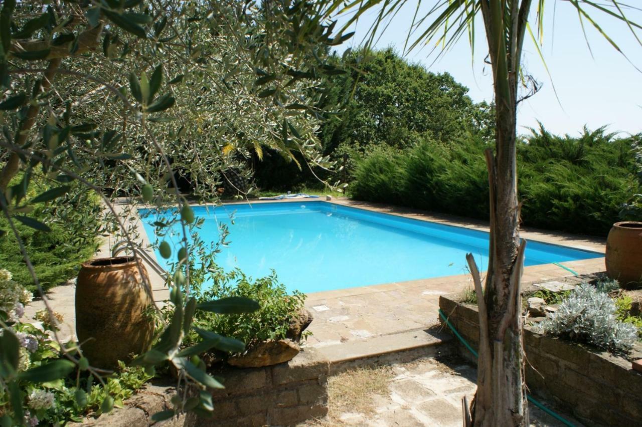 Villa Con Piscina Canale Monterano Exteriér fotografie